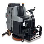 Manual Eagle Power Rhino Rider Sweeper-Scrubber
